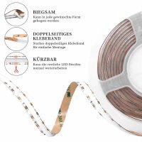 Dream Color 5V RGB LED-Streifen 5m WS2811, 720 COB-LED/m, 10mm, flexibel, adressierbar